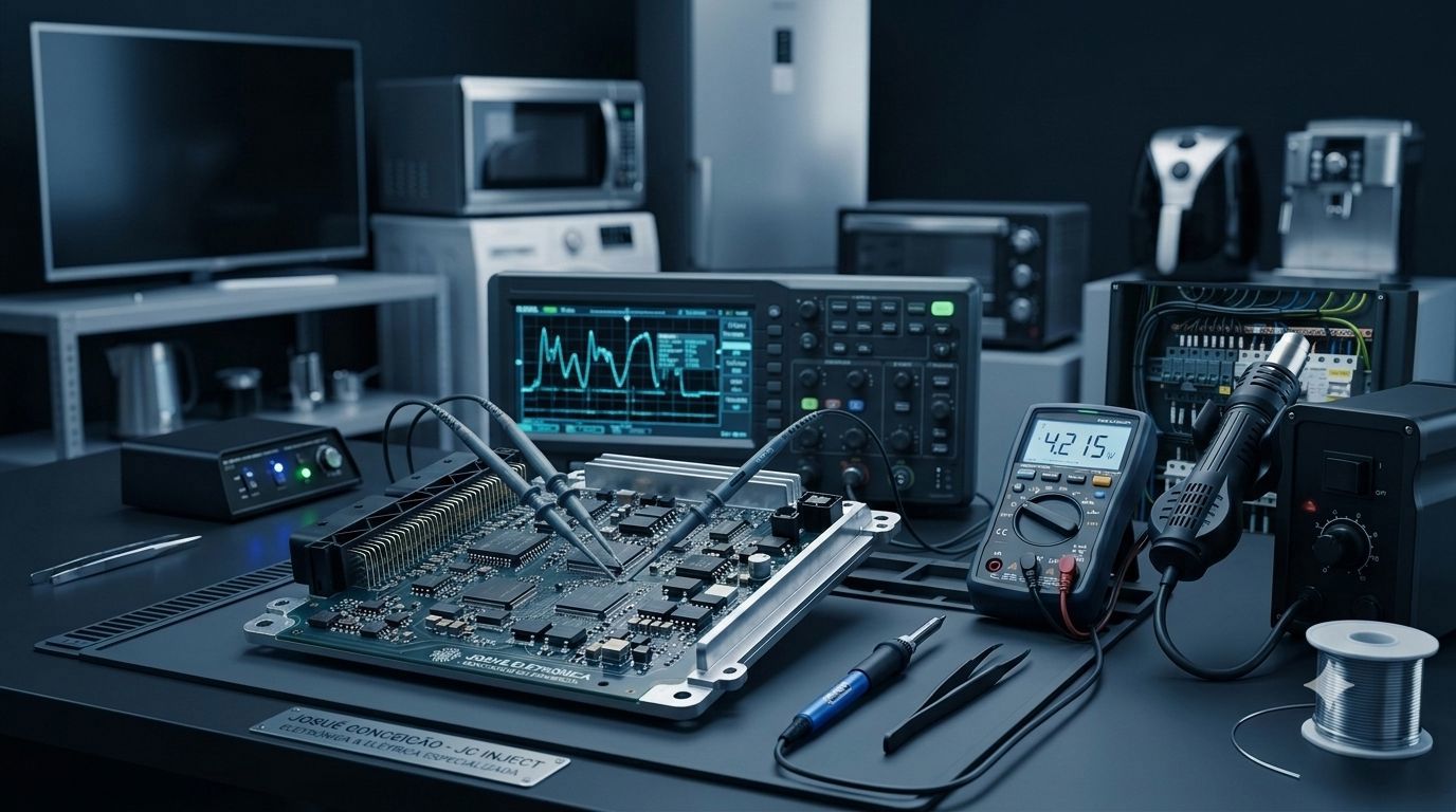 Josué Conceição — Técnico em Eletrônica